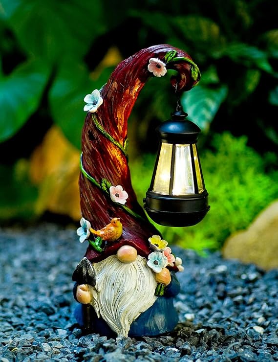 Solar Garden Gnome Light