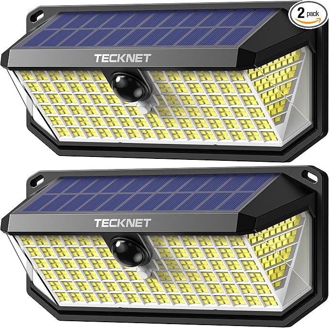 TECKNET Solar Outdoor Lights