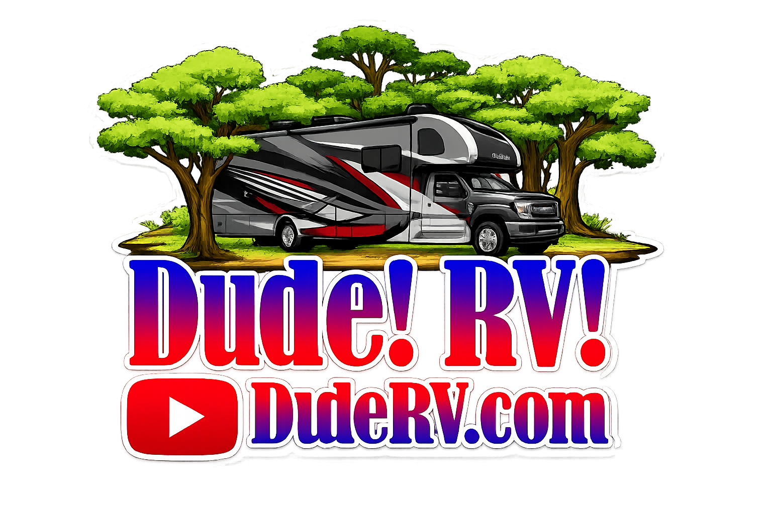 Dude! RV! Official Logo